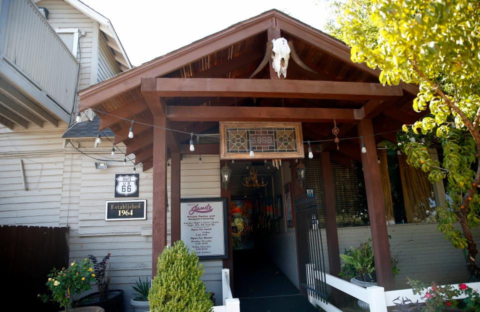 The outside Jamil's Steakhouse, 4910 N. Lincoln, is pictured in Oklahoma City.