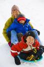 <p>If you're lucky enough to have a white Christmas, set aside a few hours to go sledding or snow tubing. Similarly, you could make a snowman or find a nearby ice-skating rink. </p>