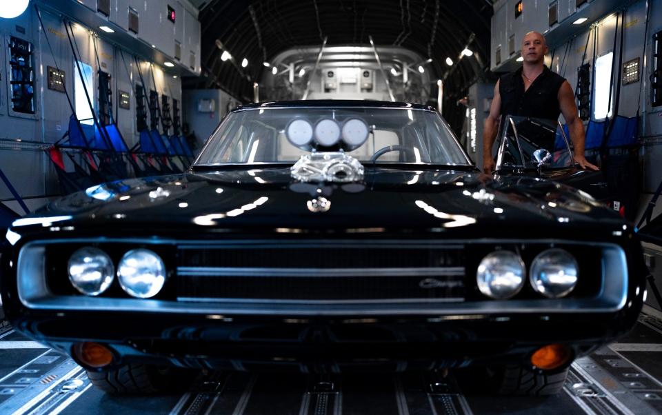 'You’re going to be pretty confident that’s Dom’s car': Vin Diesel with a customised Dodge Charger - Peter Mountain/Universal Pictures