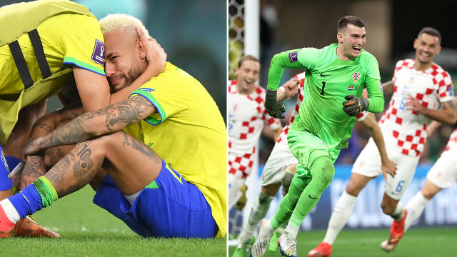 Neymar Breaks Down After Brazil Is Knocked Out of the World Cup