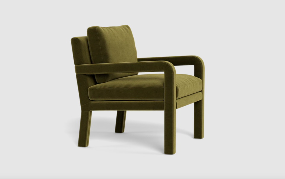 <p><a href="https://go.redirectingat.com?id=74968X1596630&url=https%3A%2F%2Fwww.interiordefine.com%2Frowan-accent-chair&sref=https%3A%2F%2Fwww.housebeautiful.com%2Fshopping%2Fg60331188%2Fmartini-olive-green-color-trend%2F" rel="nofollow noopener" target="_blank" data-ylk="slk:Shop Now;elm:context_link;itc:0;sec:content-canvas" class="link ">Shop Now</a></p><p>Rowan Accent Chair</p><p>interiordefine.com</p><p>$836.00</p>