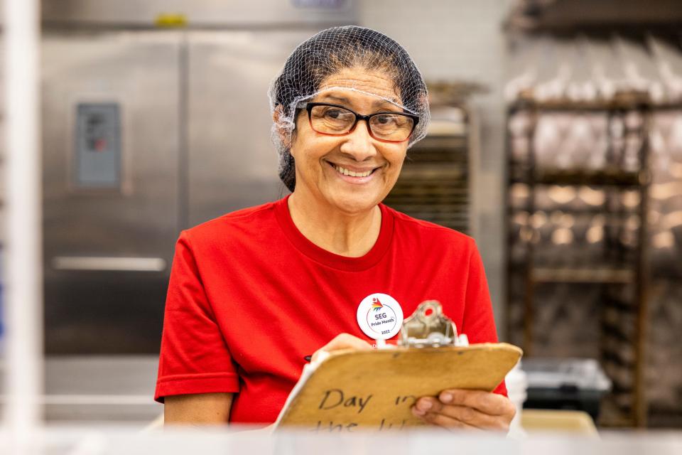 Employees and shoppers gave feedback for the Winn-Dixie stores remodeled in Lakeland.