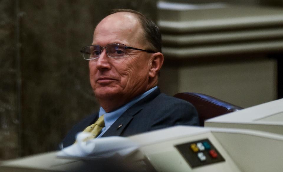 Rep. Reed Ingram during the special session on redistricting at the Alabama Statehouse in Montgomery, Ala., on Wednesday November 3, 2021. 