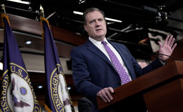 Rep. Mike Turner (R-Ohio) suggested Friday that maybe it wasn't so bad that Trump had classified nuclear documents at home with him. (Photo: Drew Angerer/Getty Images)