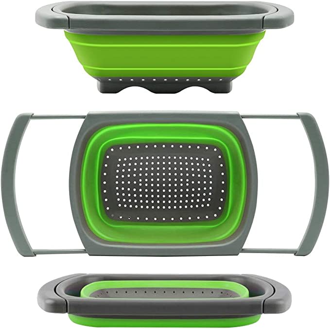 qimh colander collapsible strainer