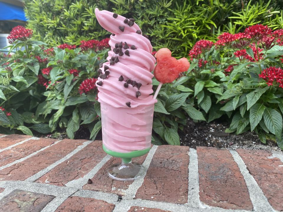 Oh, Mickey, you're so fine ... in watermelon form. (Terri Peters)