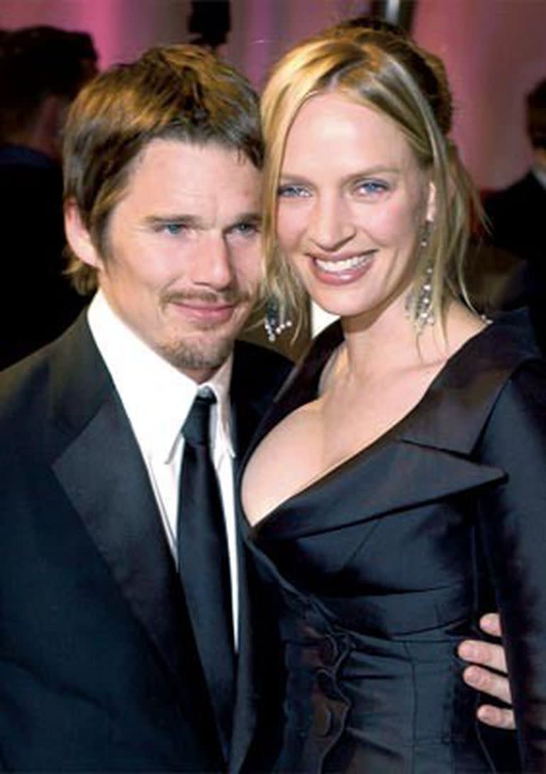 Ethan Hawke, el padre de sus dos hijos