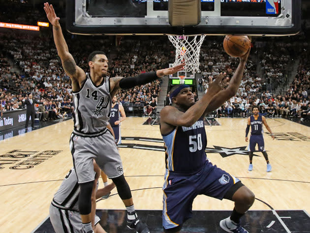 Zach Randolph was not his usual self in Game 1. (Getty Images)