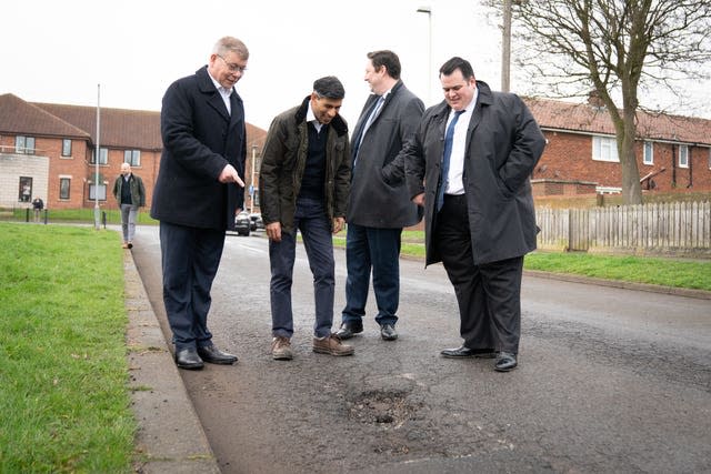 Rishi Sunak visit to Darlington