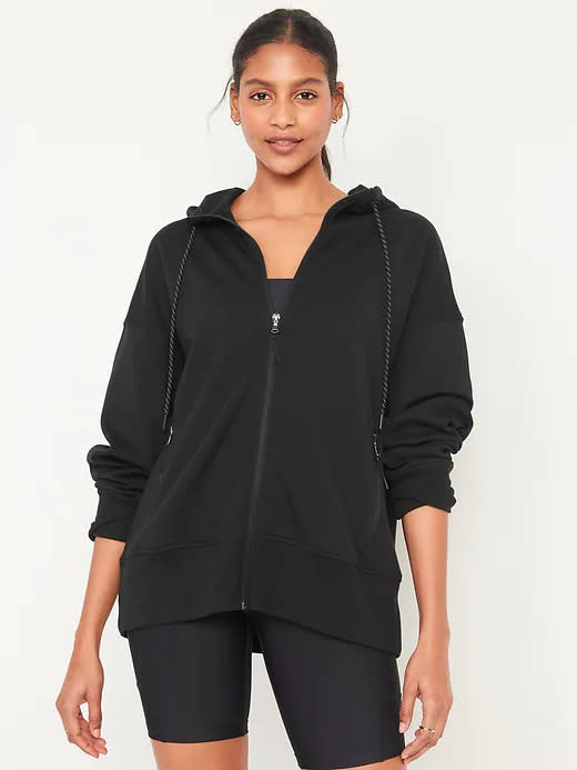 Dynamic Fleece Zip Hoodie. Image via Old Navy.