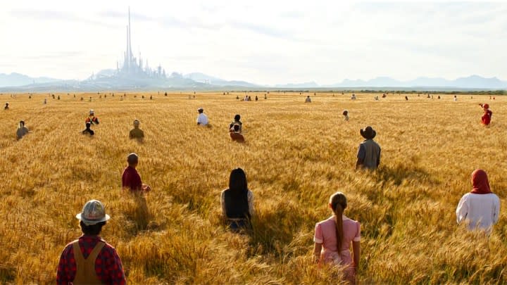 The climax of Tomorrowland.