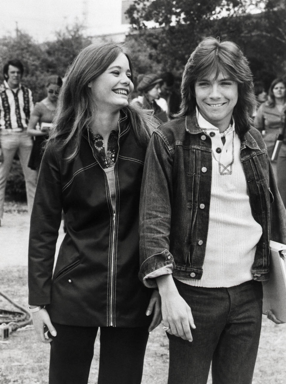Susan Dey and David Cassidy in 1972