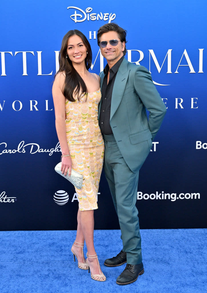 Caitlin McHugh and John Stamos