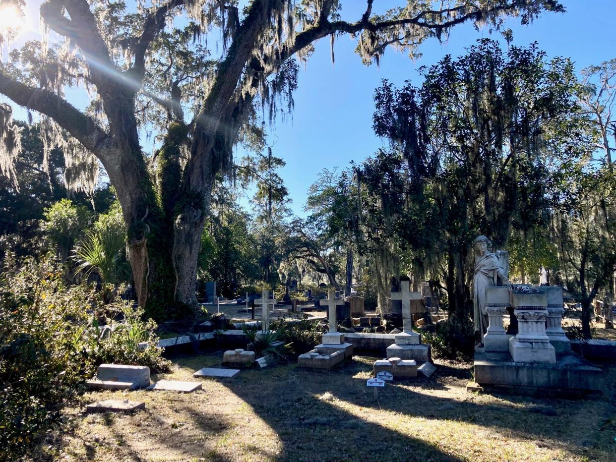 A bright, beautiful day at Bonaventure Cemetery