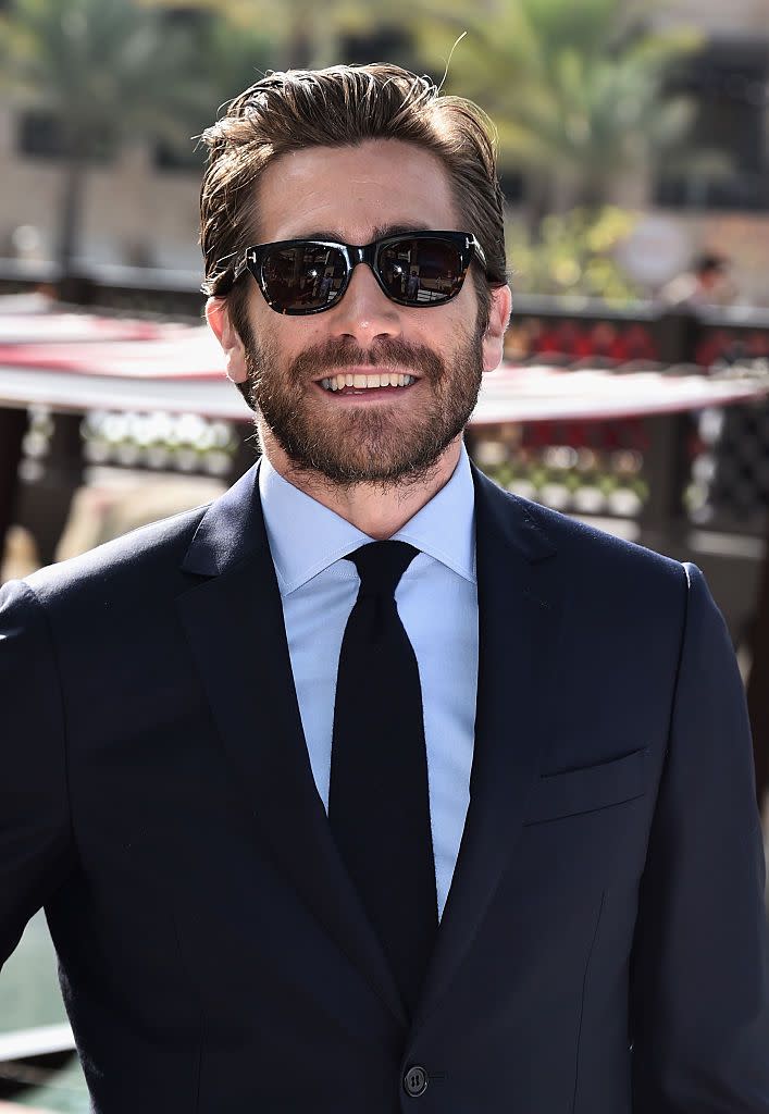 With Beard: Jake Gyllenhaal