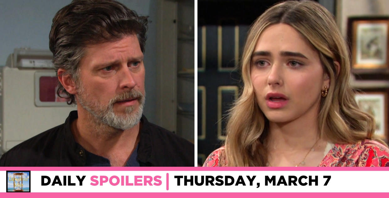 days of our lives spoilers for march 7, 2024, episode 14808, eric sees holly.