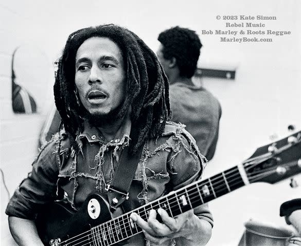 <p>Kate Simon</p> Bob Marley