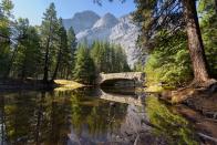 <p>Nearly every one of America’s National Parks could be a runner’s dream (the Gateway Arch excluded), but the northern California park is especially breathtaking. Combining forests, mountains, rivers, and valleys, Yosemite is a trail runner’s fantasy, and lends itself to endless running rambles.</p>