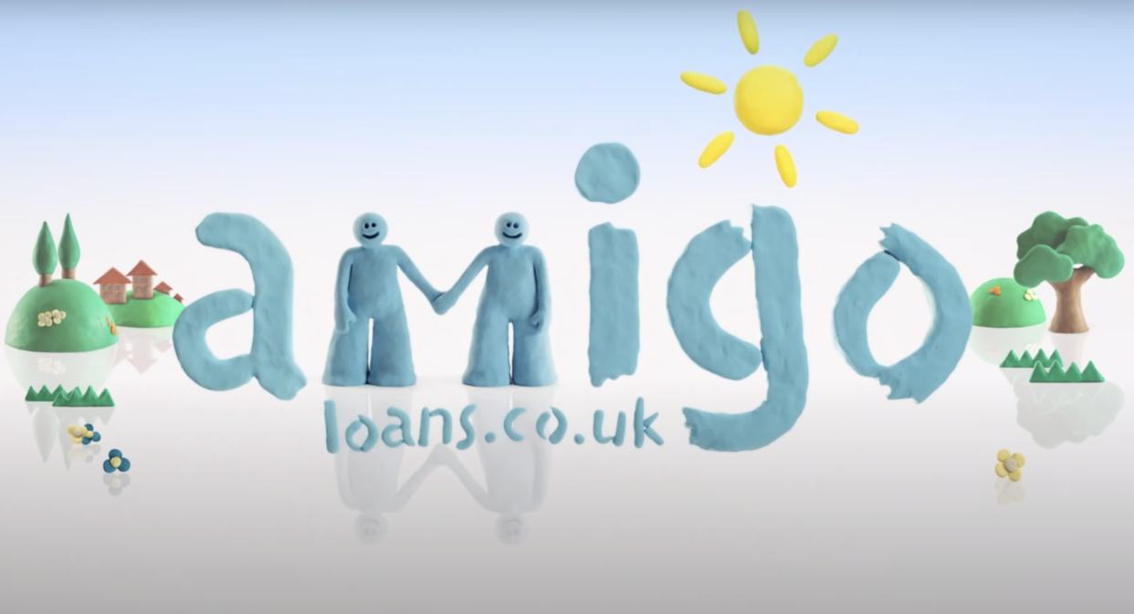 A screenshot from Amigo Loans' 2012 TV advertising campaign. Photo: Amigo Loans/YouTube/Screenshot