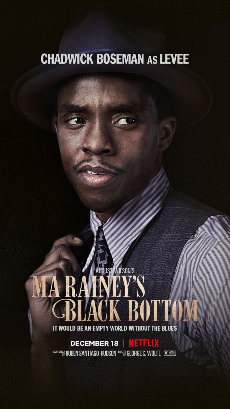 A poster for Ma Rainey's Black Bottom (Netflix)