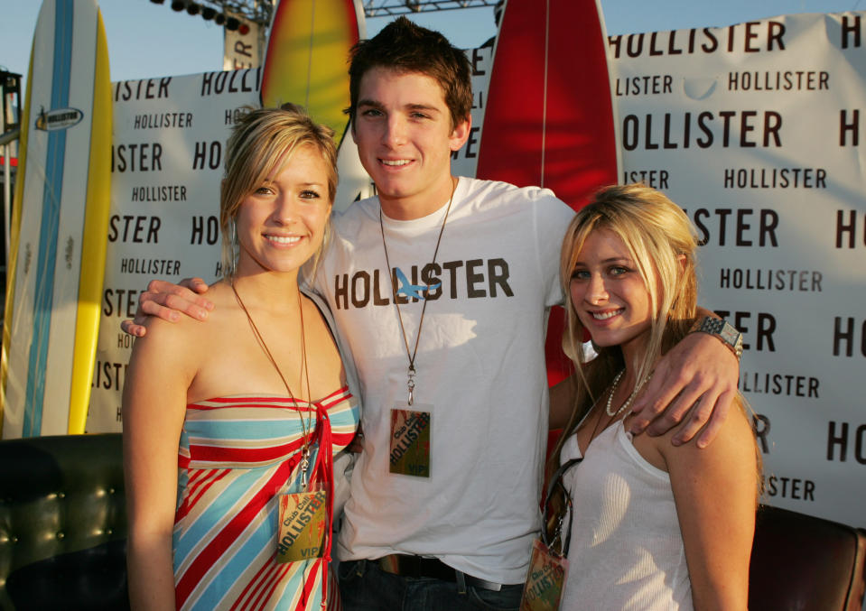 Kristin Cavallari, Talan Torriero and Lo Bosworth from Laguna Beach.