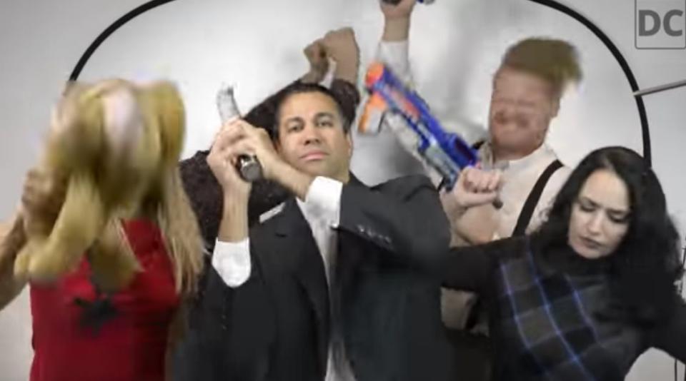 A screenshot of Pai dancing to "Harlem Shake" in the video from The Daily Caller. (Photo: The Daily Caller)