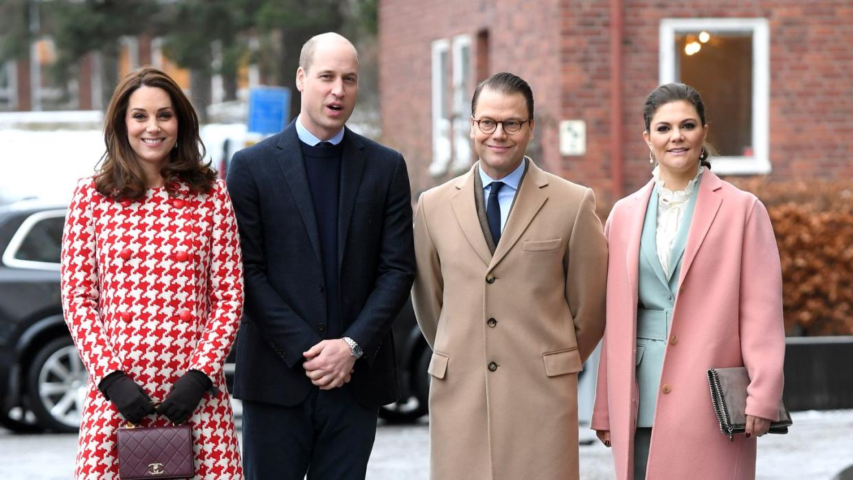 the duke and duchess of cambridge visit sweden and norway day 2