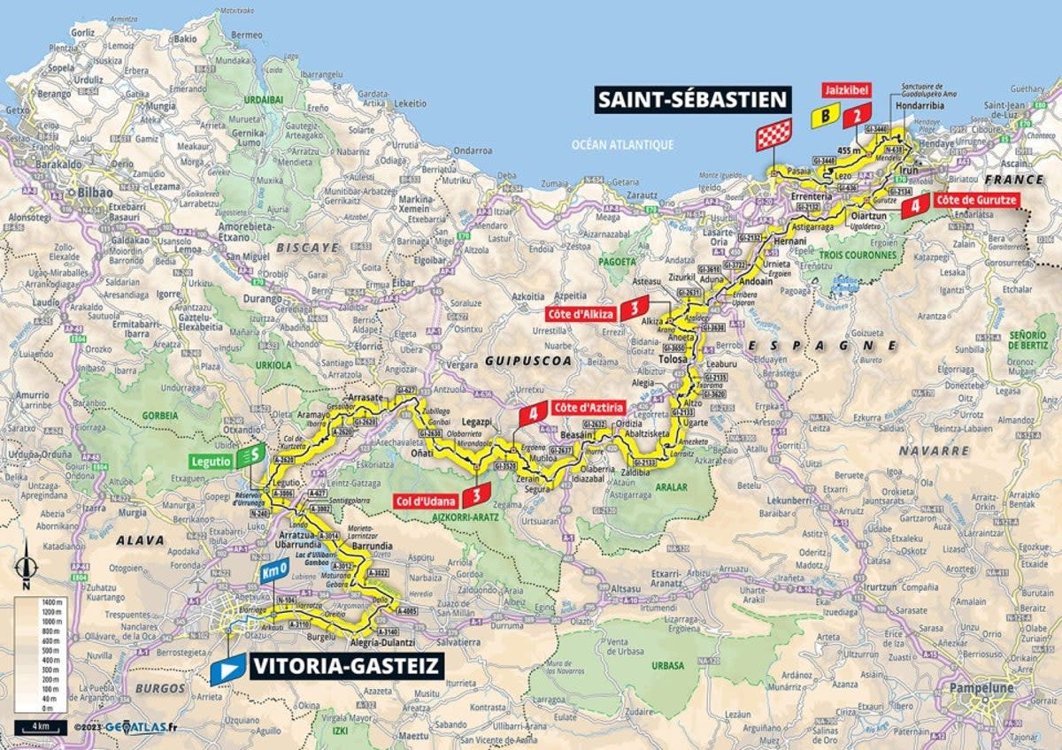 Stage 2 map (letour)