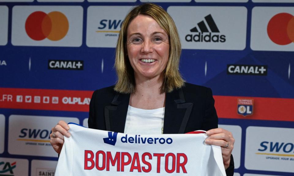 <span>Sonia Bompastor pictured in 2021 after her appointment as Lyon’s head coach.</span><span>Photograph: Philippe Desmazes/AFP/Getty Images</span>