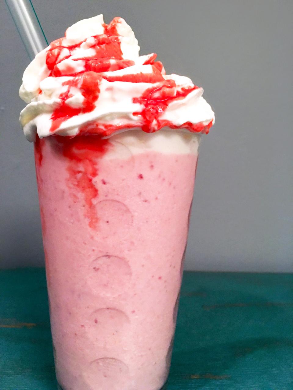 Strawberries and Creme Frappuccino