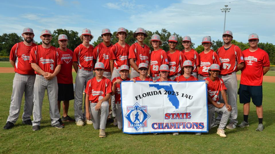 The Sarasota Babe Ruth 14s lost their final game of the Southeast Regional on Saturday to finish the four-game tournament with a 1-3 record.