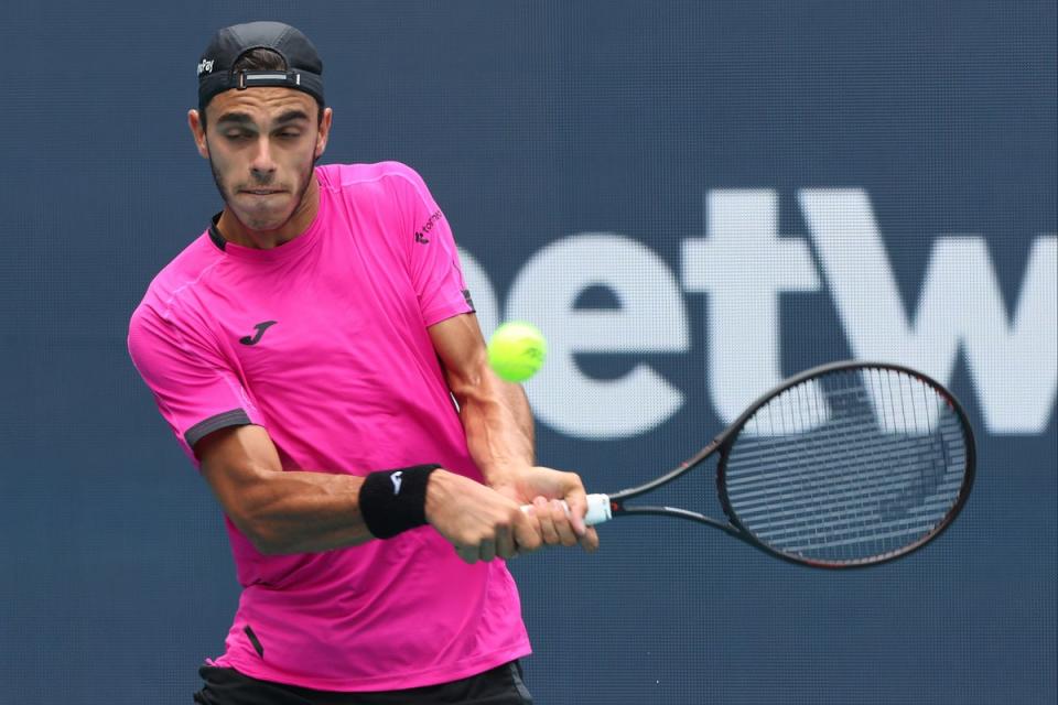 Francisco Cerundolo made it to the semi-finals of the Miami Open earlier this year (Getty Images)