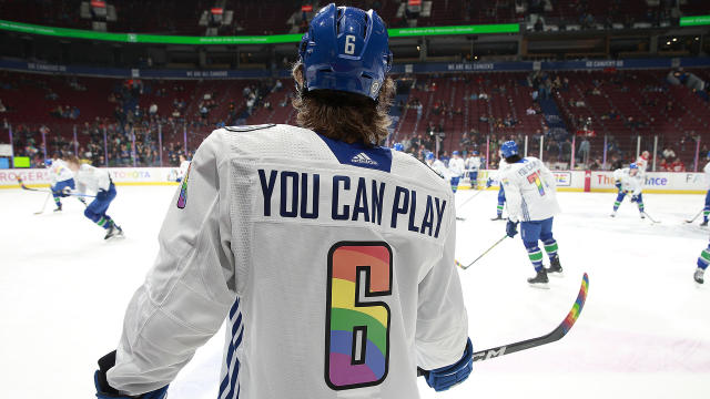 You Can Play 'concerned and disappointed' by NHL's decision to drop Pride-themed  warmup jerseys