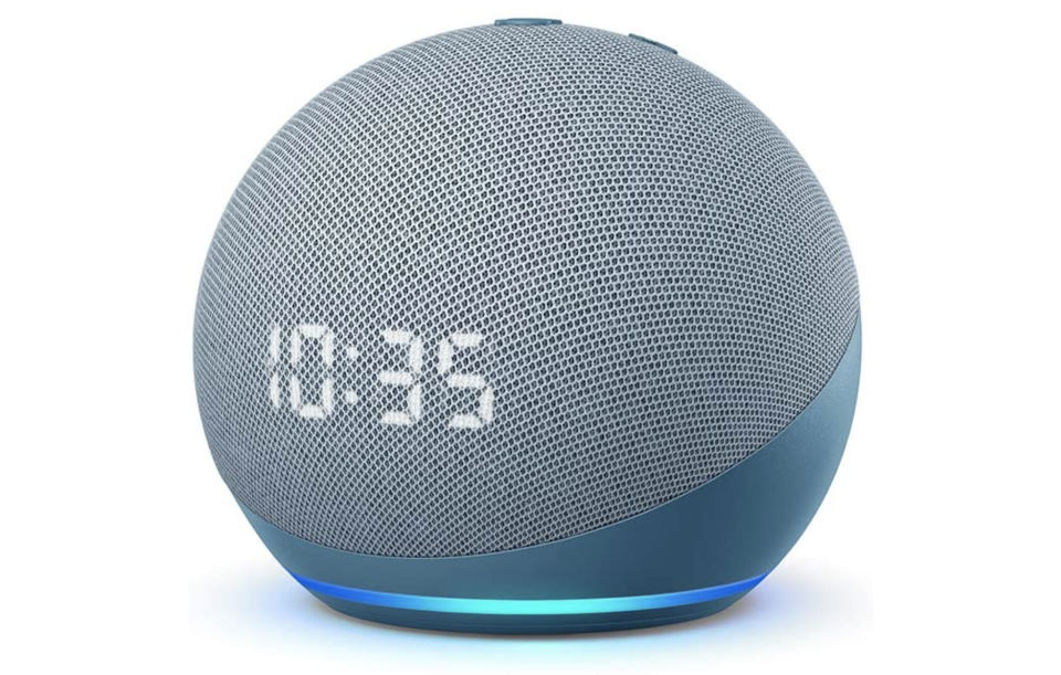 Echo Dot mit Uhr (4. Generation)