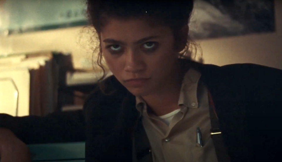 Zendaya in "Euphoria"