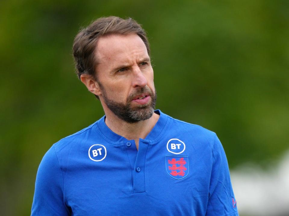 Gareth Southgate now knows where his team will train and stay during the tournament (PA)