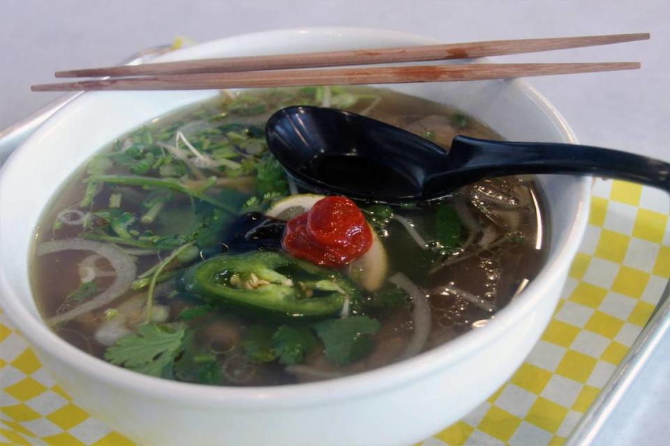 Brisket pho at Noah’s Seafood & Noodles in Ocean Springs was a favorite.