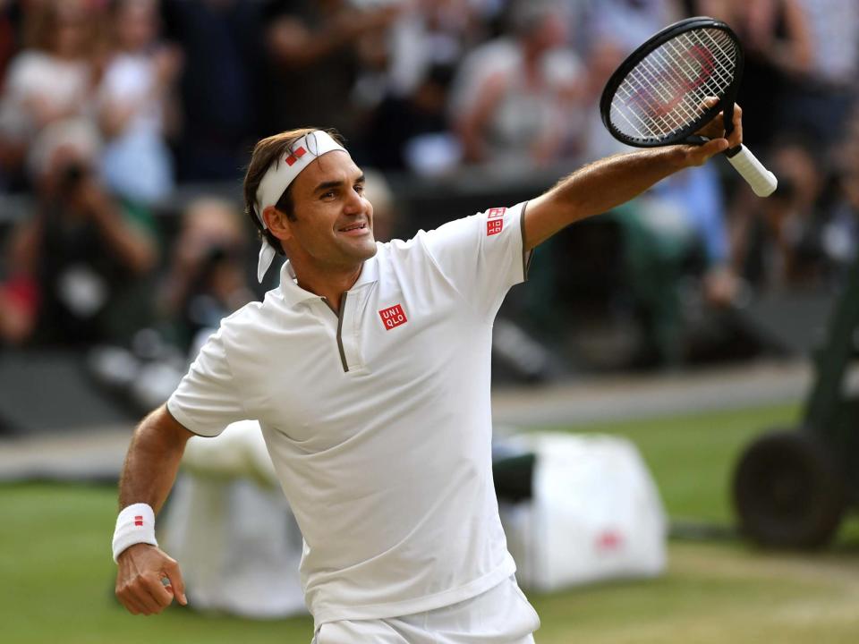 A vintage display from Roger Federer took him past Rafael Nadal into the Wimbledon 2019 final in an eagerly-anticipated first grass court match between the great rivals for 11 years on Friday.The 40th career meeting between the golden duo with 38 Grand Slam titles between them, swung this way and that before Federer seized control to claim a 7-61-6 6-3 6-4 victory.World number one and defending champion Novak Djokovic now stands between the 37-year-old Federer, the oldest finalist here since Ken Rosewall in 1974, and a record-equalling ninth Wimbledon title in Sunday's showpiece* * *Preview: Wimbledon order of play1 Novak Djokovic (SRB) [1] 1 vs Roberto Bautista Agut (ESP) [23] 562 Rafael Nadal (ESP) [3] 96 vs Roger Federer (SUI) [2] 128 Last five Fedal meetings2019 Nadal d Federer 6-3 6-4 6-2 (French Open, clay)2017 Federer d Nadal 6-4 6-3 (Shanghai, hard)2017 Federer d Nadal 6-3 6-4 (Miami, hard)2017 Federer d Nadal 6-2 6-3 (Indian Wells, hard)2017 Federer d Nadal 6-4 3-6 6-1 3-6 6-3 (Australian Open, hard)