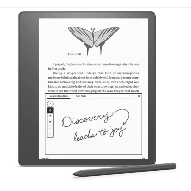 Kindle Scribe (16 GB), el primer Kindle para lectura y escritura. (Foto: Amazon)