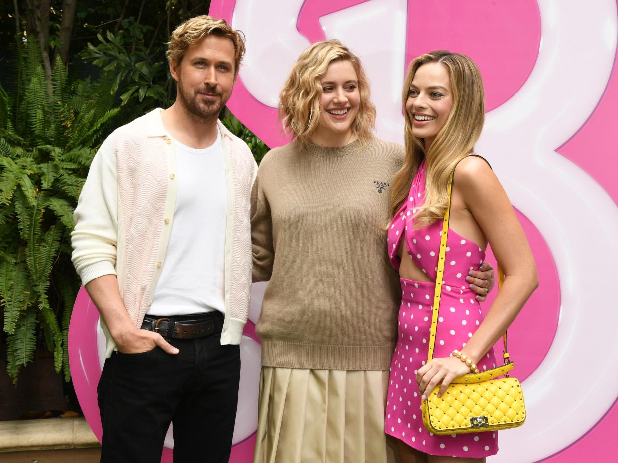 Ryan Gosling Greta Gerwig Margot Robbie