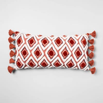 1) Tufted Diamond Throw Pillow