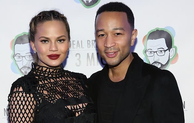 Chrissy Teigen and John Legend.