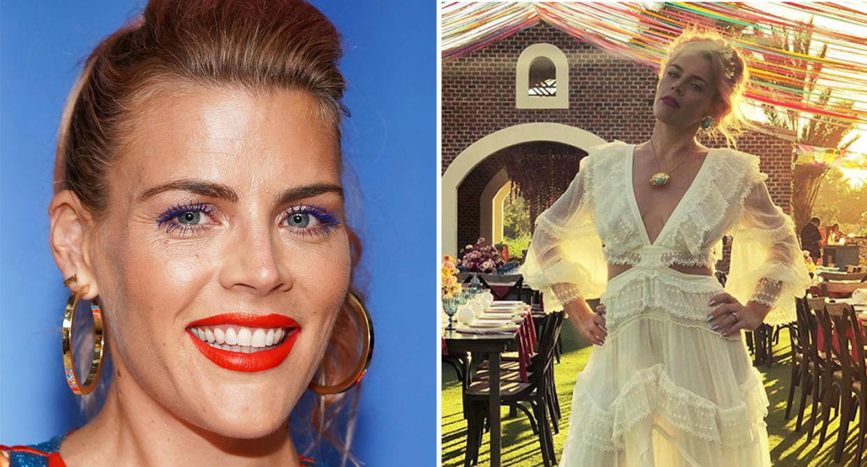 Busy Philipps threw a wedding-style party for her 40th. [Photo: Getty/Instagram]