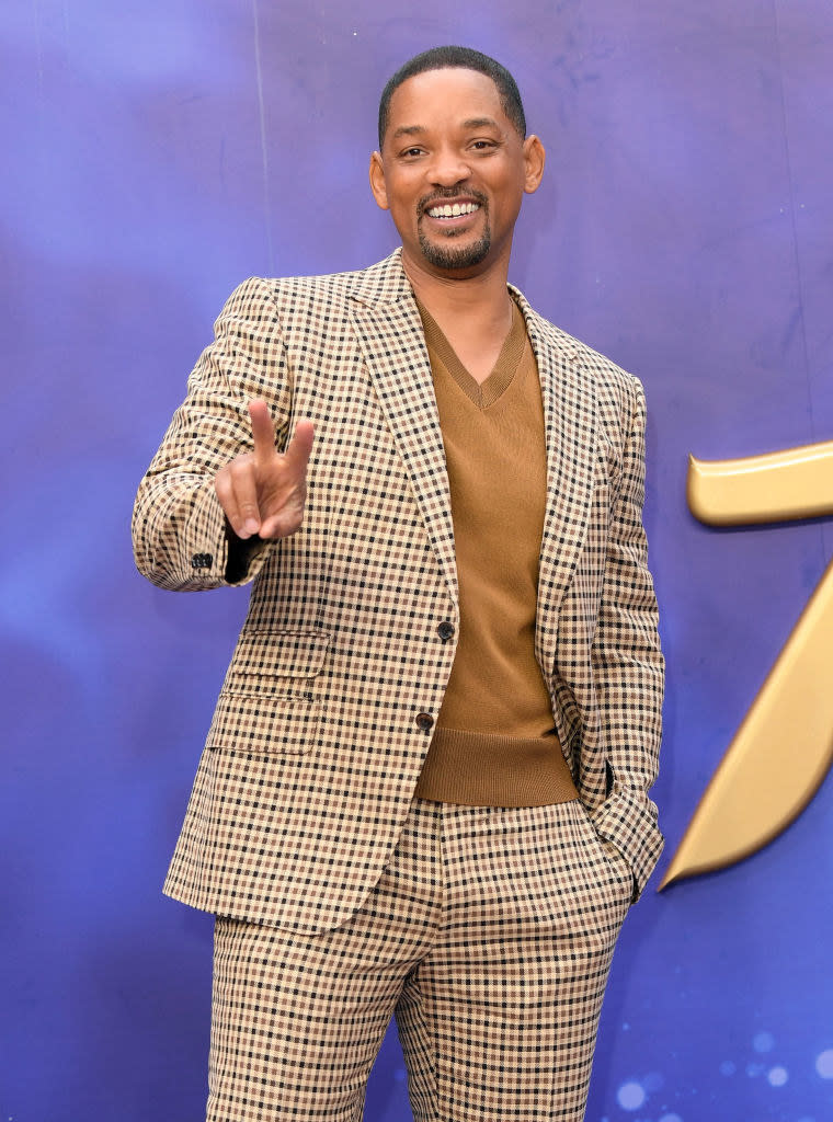 Will Smith attends the "Aladdin" European Gala