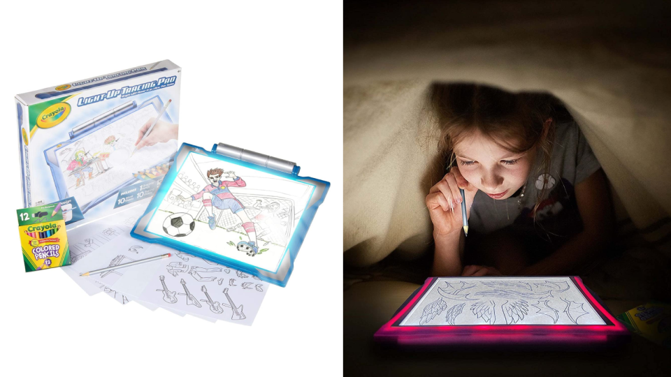 Best Amazon toys 2021: Crayola Light Up Tracing Pad.