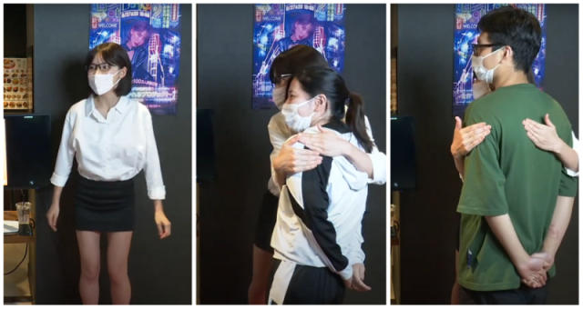 Japnees Force Fuke Xxx - Japanese porn star hugs over 3,000 people in 24-hours