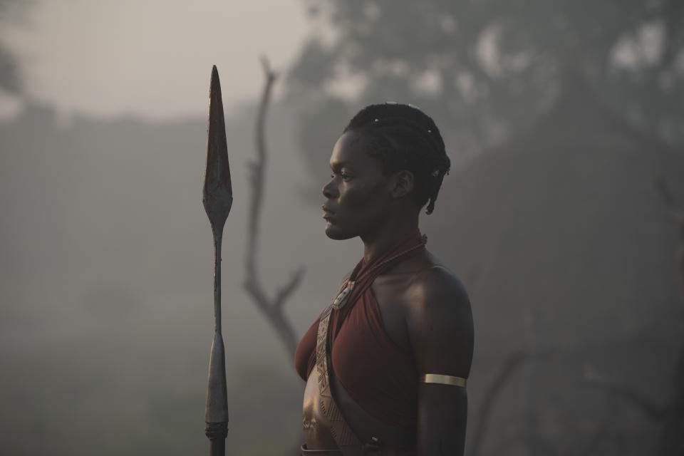 Atim in ‘The Woman King’ - Credit: Sony