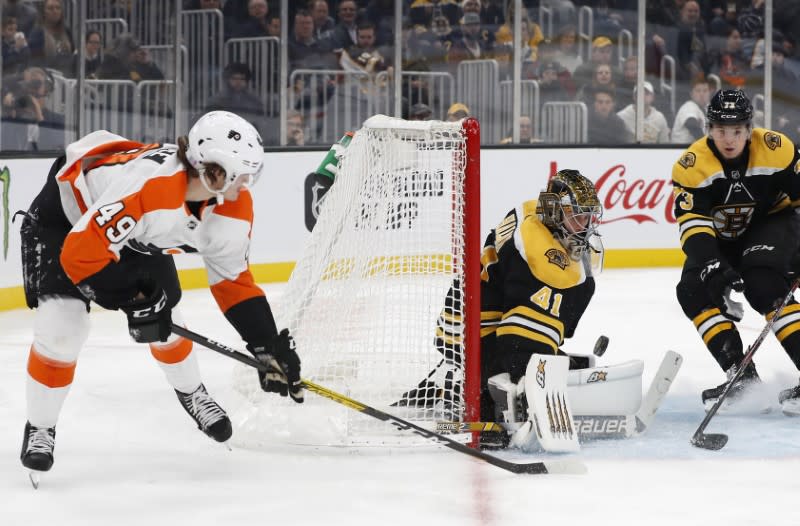 NHL: Philadelphia Flyers at Boston Bruins