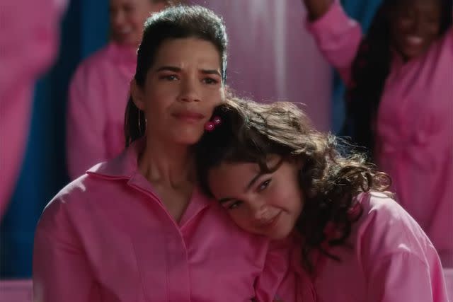 <p>Warner Bros</p> America Ferrera as seen in the movie 'Barbie.'