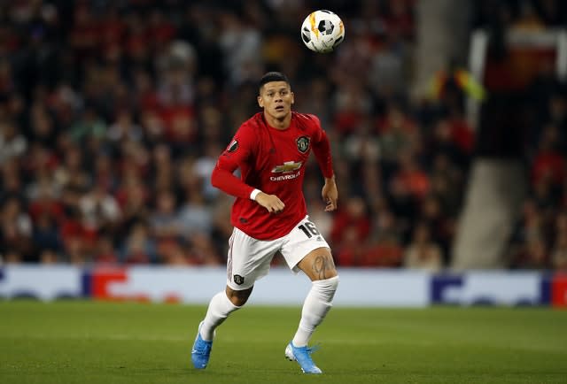 Manchester United defender Marcos Rojo is on loan at Estudiantes